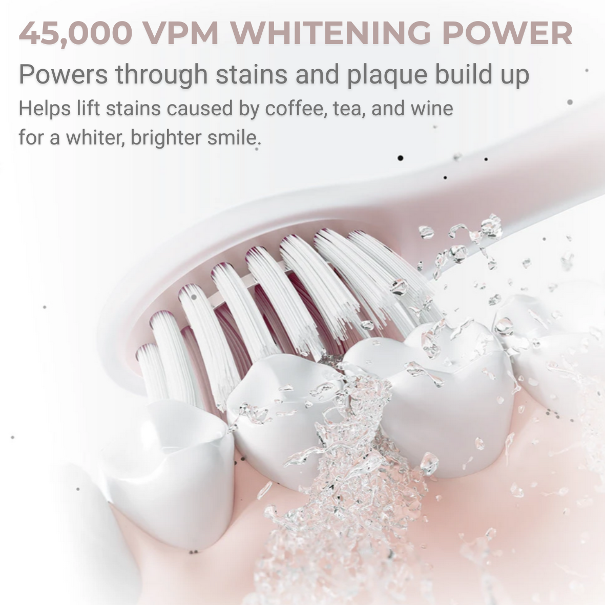 Sonic Lux™ Rose Quartz Pink Electric Toothbrush