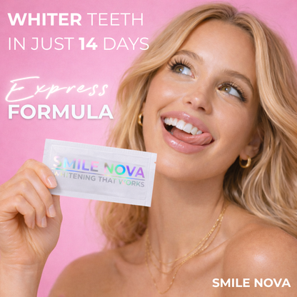 3-in-1 Teeth Whitening Kit, 14 Whitening Treatments + Post Whitening Enamel Care Toothpaste